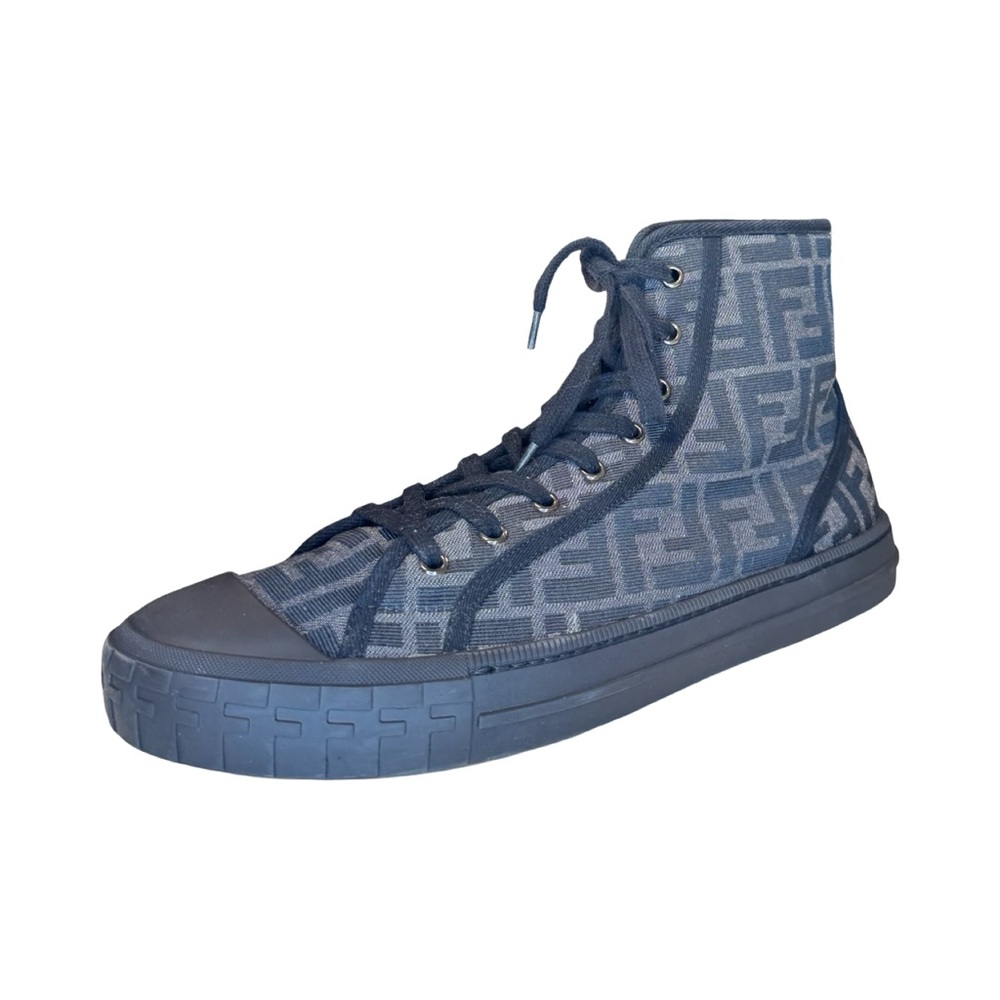 FENDI “FF” HIGH-TOP SNEAKER